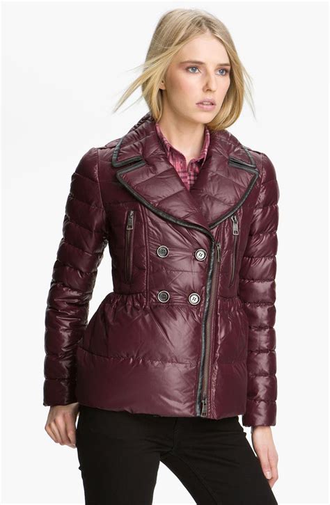 burberry brit quilted puffer coat|quilted burberry jacket outlet store.